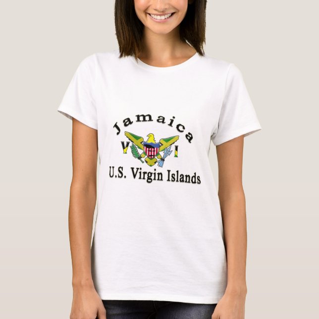 Jamaica / US Virgin Islands T-Shirt (Front)