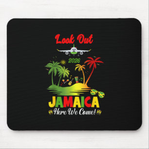 Jamaica Vacation 2026 Matching Jamaican Group Birt Mouse Mat