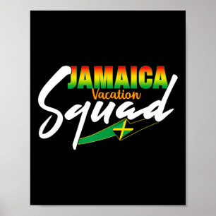 Jamaica Vacation Squad 2025 Matching Group Family Poster