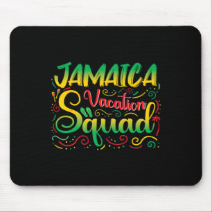 Jamaica Vacation Squad 2025 Outfit Matching Family Mouse Mat