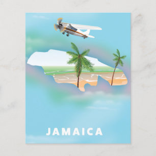 Jamaica Vintage travel poster