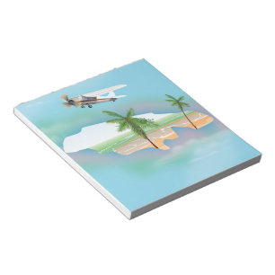 Jamaica Vintage travel poster Notepad
