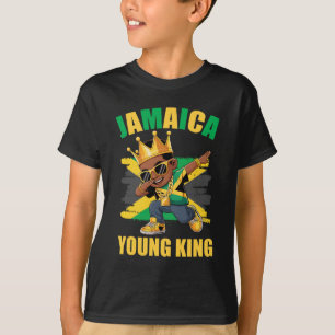 Jamaica Young King Jamaican Boy African Proud Jama T-Shirt