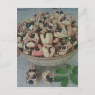 Jamaican Ackee Postcard