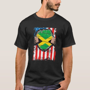 Jamaican American Grown Patriot Jamaica Flag from T-Shirt
