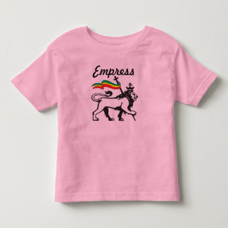 Jamaican Baby Clothes - Little Girl Dress: Empress Toddler T-Shirt