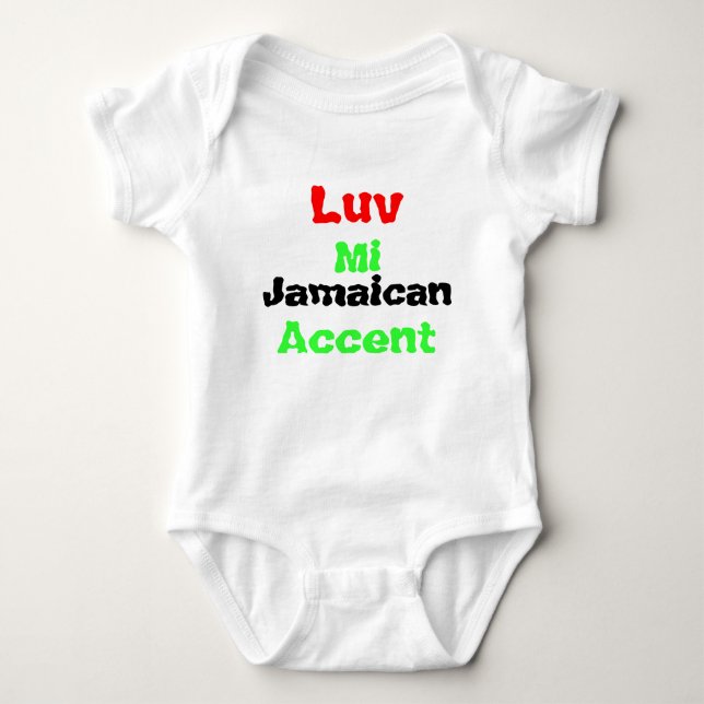 Jamaican baby  t-shirts (Front)