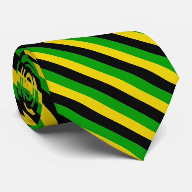 Jamaican Beach Wedding Tie (Rolled)