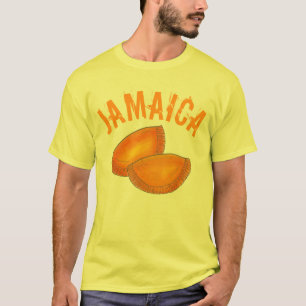 Jamaican Beef Patty Patties Food Cooking JAMAICA T-Shirt