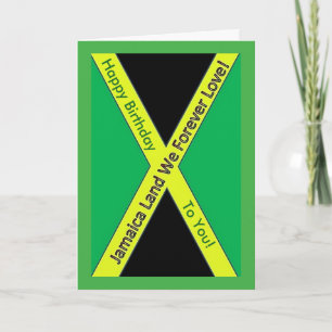 Jamaican Birthday Card