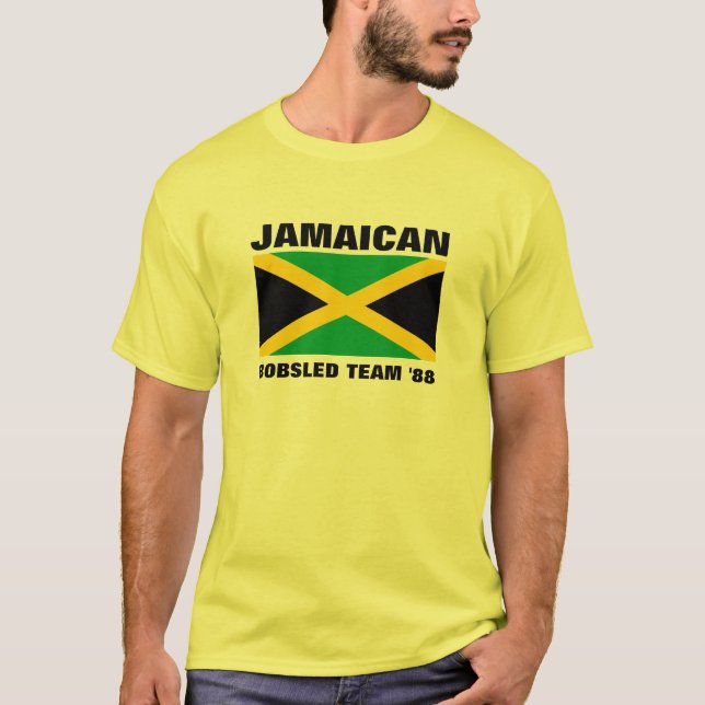 Jamaican Bobsled Team '88 T-Shirt (Front)