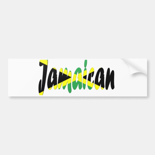 jamaican bumper sticker (Front)