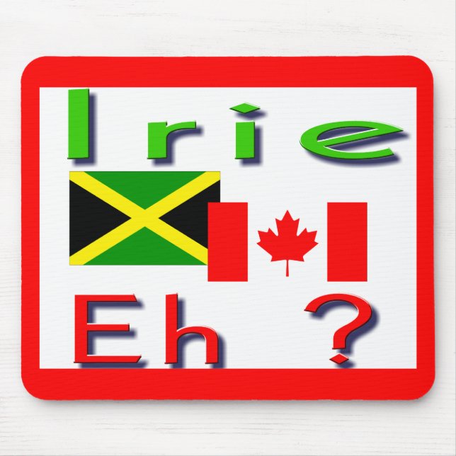 jamaican-canadian mousepads (Front)