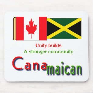 jamaican-canadian roots mouse mat