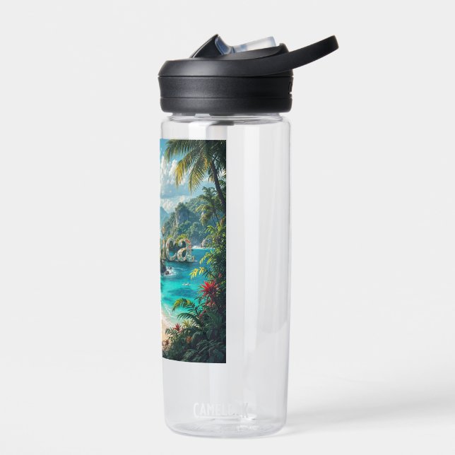 Jamaican cove water bottle (Left)