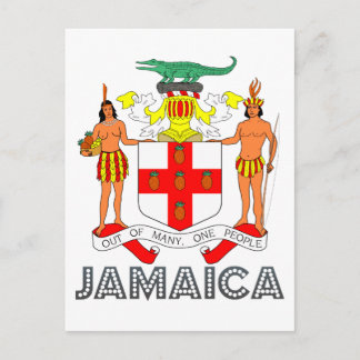Jamaican Emblem Postcard