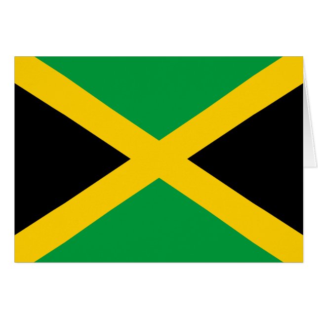 Jamaican Flag (Front Horizontal)