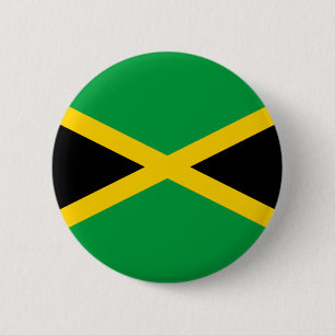 Jamaican Flag 6 Cm Round Badge