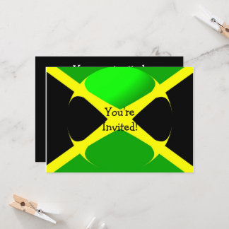 Jamaican Flag Any Occasion Invitation