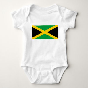 Jamaican Flag Baby Bodysuit