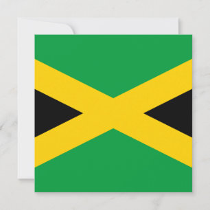 Jamaican Flag Card