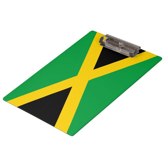 Jamaican Flag Clipboard (Angled)