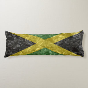 Jamaican Flag - Crinkled Body Cushion