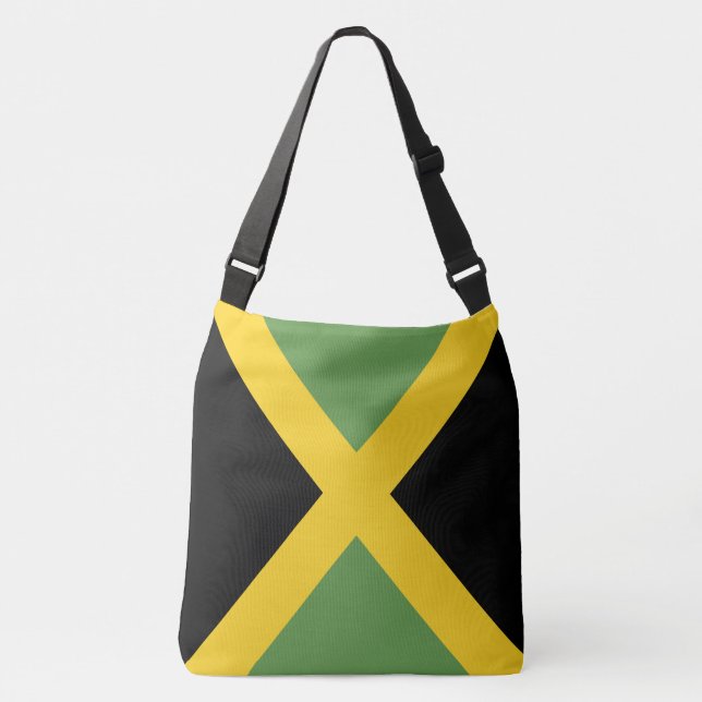 Jamaican Flag Cross Body Bag (Front)
