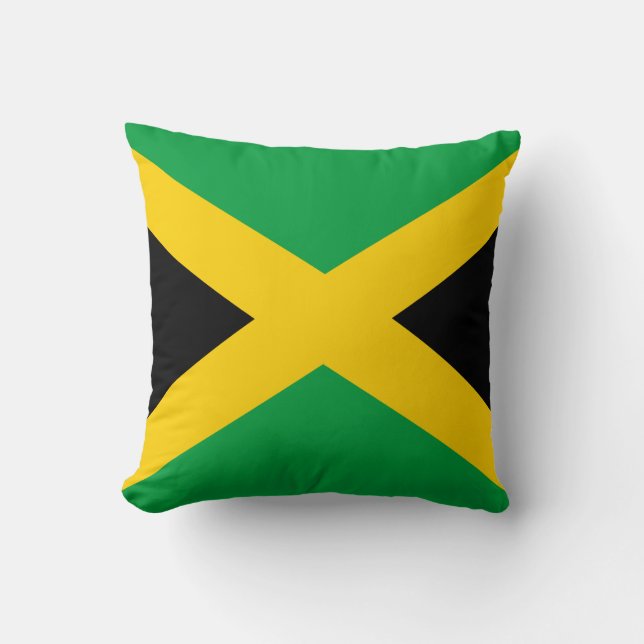 Jamaican Flag Cushion (Front)