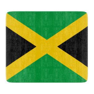 Jamaican Flag Cutting Board