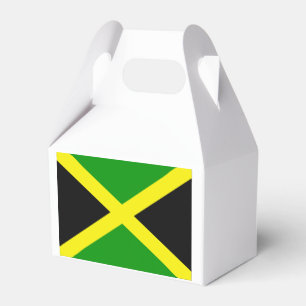 Jamaican Flag Favour Box