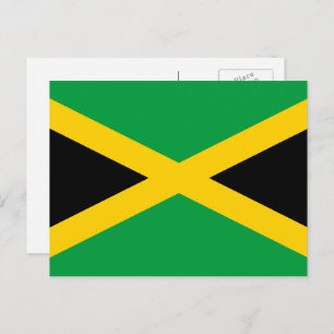Jamaican Flag, Flag of Jamaica Postcard