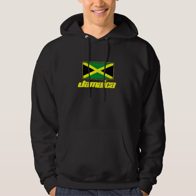 Jamaican Flag Hoodie (Front)