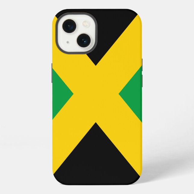 Jamaican Flag iPhone Case (Back)