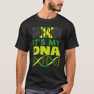 Jamaican Flag Jamaica It`s In My Dna Men Women Kid T-Shirt