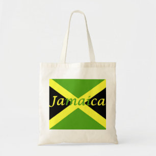 Jamaican flag Jamaican Budget Tote Bag