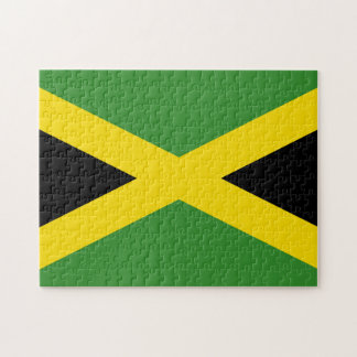 Jamaican Flag Jigsaw Puzzle