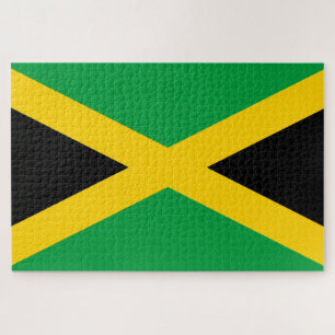 Jamaican Flag Jigsaw Puzzle