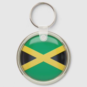 Jamaican Flag Keychain