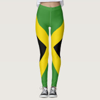 Jamaican flag lagging all over design