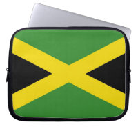 Jamaican Flag Laptop Sleeve