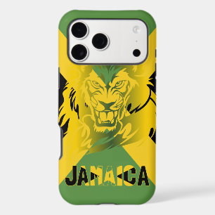 Jamaican Flag Lion Phone Case