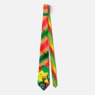 Jamaican flag Lion Roar! Tie