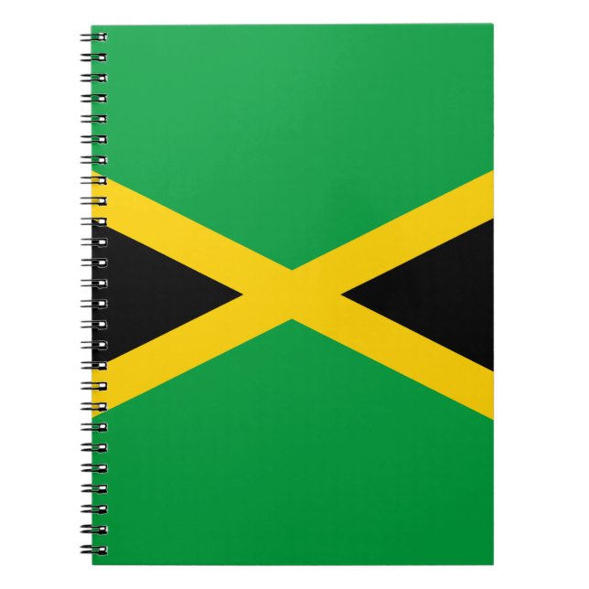 Jamaican Flag Notebook (Front)