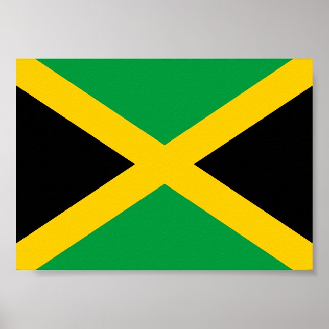Jamaican Flag Poster (Front)