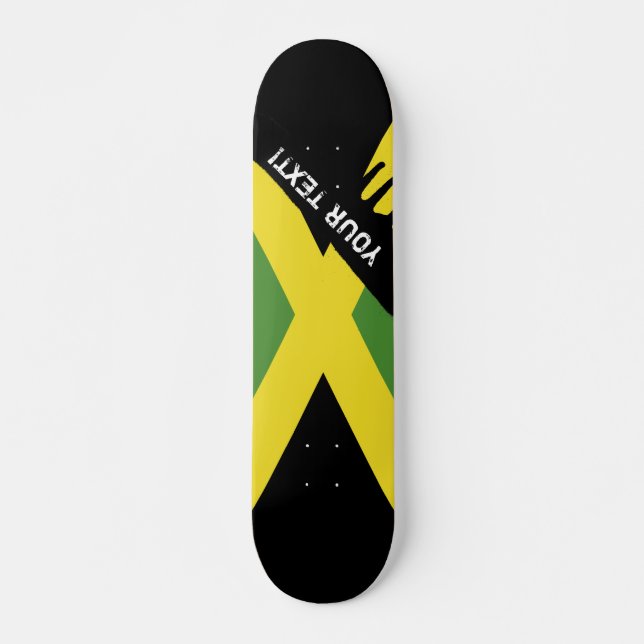 Jamaican Flag Skateboard (Front)
