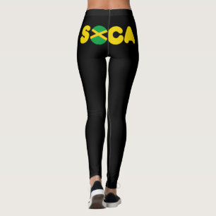 Jamaican Flag  Soca Leggings