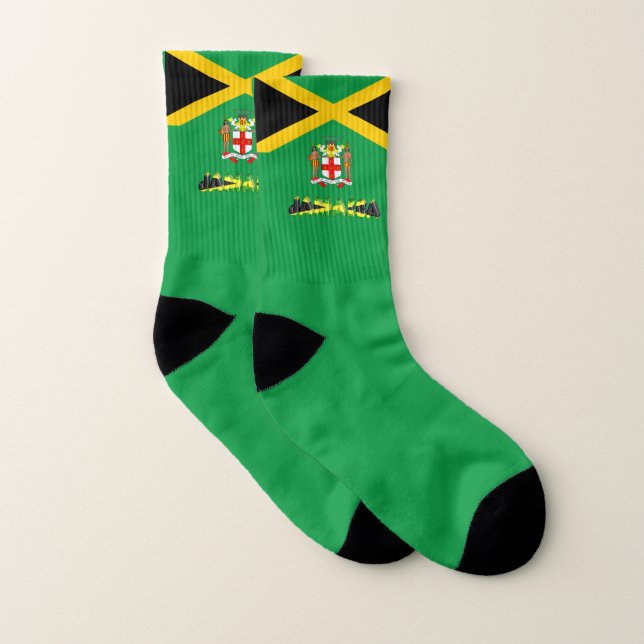 Jamaican flag socks (Pair)