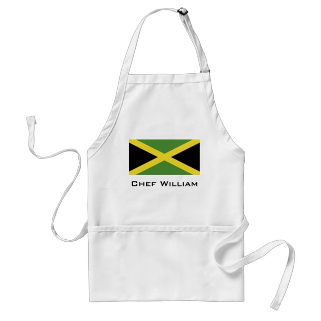 Jamaican Flag Standard Apron (Front)