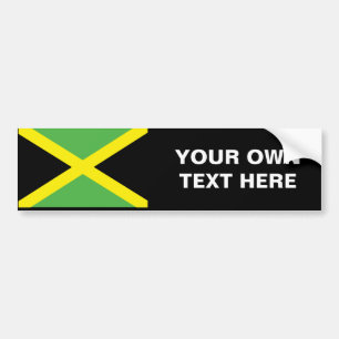 Jamaican Flag T-shirts and Gifts Bumper Sticker